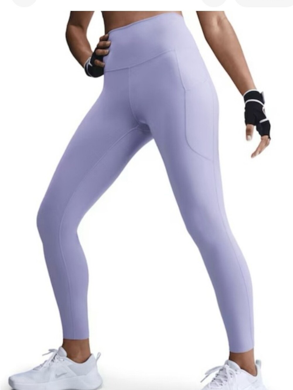 NWT Nike High-Rise Pocket Leggings Extra Small XS Lavender Purple